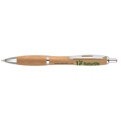 Contour Bamboo Ball Pen